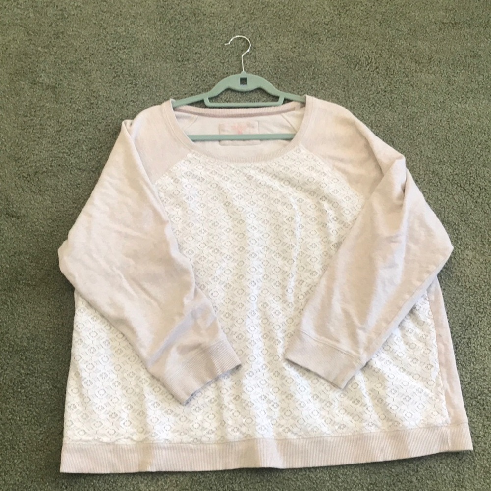 Sonoma Lace Sweatshirt